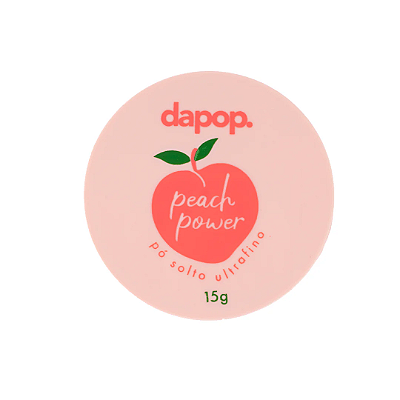 PÓ SOLTO ULTRAFINO PEACH POWER - DAPOP