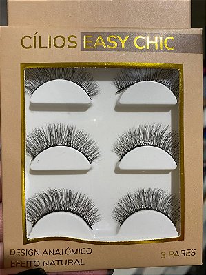 CÍLIOS POSTIÇOS EASY CHIC 3D 08 - MISS FRANDY