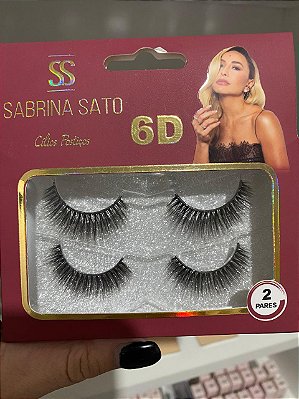 CÍLIOS POSTIÇOS 6D SS3536 - SABRINA SATO