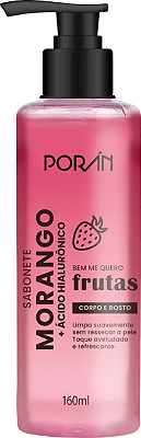 SABONETE CORPO E ROSTO MORANGO - PORÁN