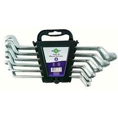 JOGO CHAVE ESTRELA 6 A 17MM C/6PCS BRASFORT E-COMMERCE