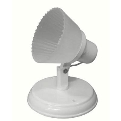 SPOT CRISTAL LUX P/ 01 LAMP BRANCO EXTRALUZ