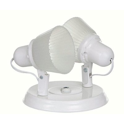 SPOT CRISTAL LUX P/ 02 LAMP BRANCO EXTRALUZ