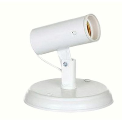 SPOT POPY LISO PARA 01 LÂMPADA BRANCO