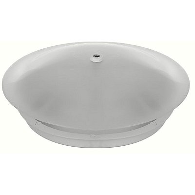 LUMINARIA FACILUX B-28 ABERTA - 02 LAMP BRANCO
