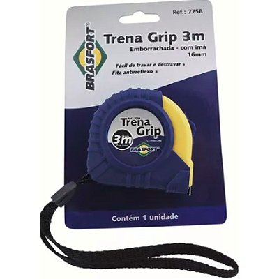 TRENA EMBORRACHADA 3M X 16MM BRASFORT