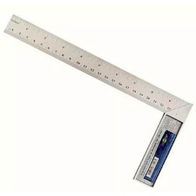 ESQUADRO CABO ALUMINIO 10" (250MM) BRASFORT