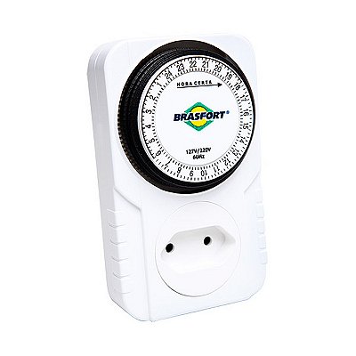 TIMER ANALOGICO 60HZ BIVOLT BRASFORT