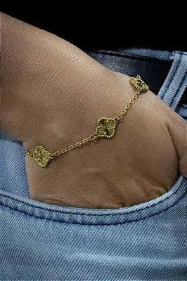 PULSEIRA VAN CLEEF - DOURADO