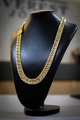 CORRENTE GRUMET GORDA DE 15mm - MOEDA ANTIGA