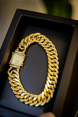 PULSEIRA CORRENTE GRUMET GORDA DE 15mm - MOEDA ANTIGA