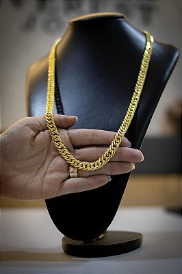 CORRENTE GRUMET DE 8MM - MOEDA ANTIGA