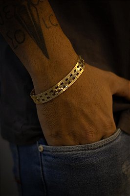 RACELETE DE GOMO E 12MM - MOEDA ANTIGA