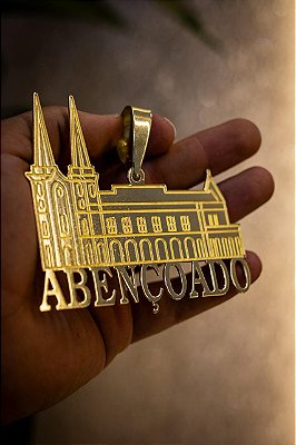 PINGENTE IGREJA DA PENHA PERSONALIZADO 10CM - MOEDA ANTIGA