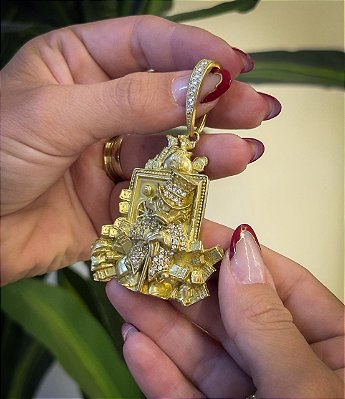 PINGENTE PATINHAS COM GOLD