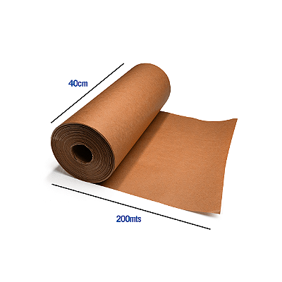 Bobina de Papel Kraft Monolúcido - 40cm x 200MT x 80g