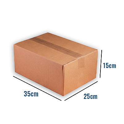 Caixa de Papelão N21 - 35 x 25 x 15