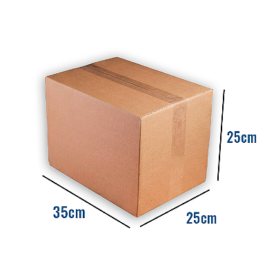 Caixa de Papelão N22 - 35 x 25 x 25