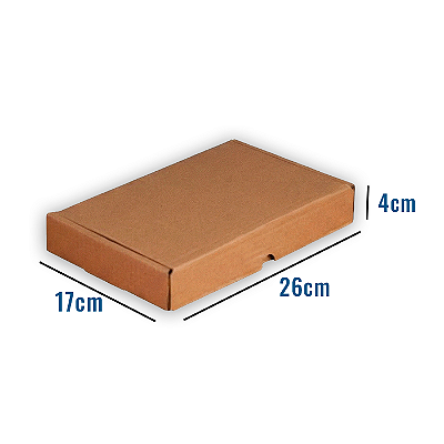 Caixa de Papelão N41 - 26 x 17 x 4
