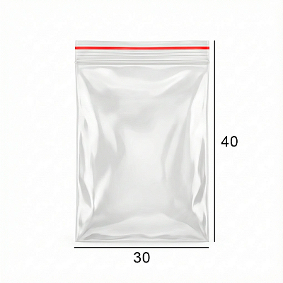 Saco Zip Lock 40 x 30 - N11