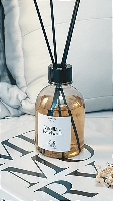 Difusor de Varetas Vanilla e Patchouli - 250 ml - Casinha Aromas