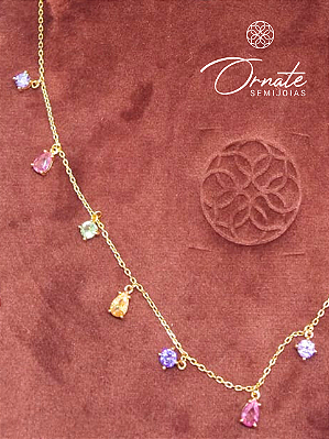 Colar Choker Colors