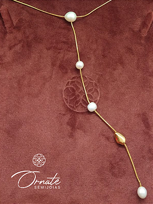 Colar Organic Pearl