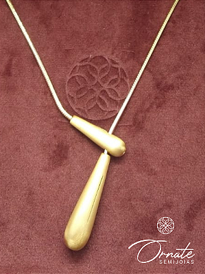 Colar Long Pendants