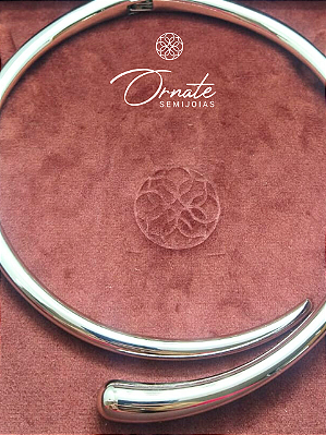 Colar Choker Gota Dupla
