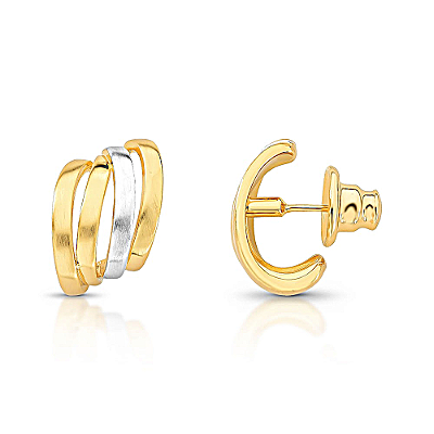 Brinco Infinity Hoop Acetinado