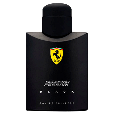 Perfume Scuderia Ferrari Black Eau de Toilette 125 ml (Lacrado)
