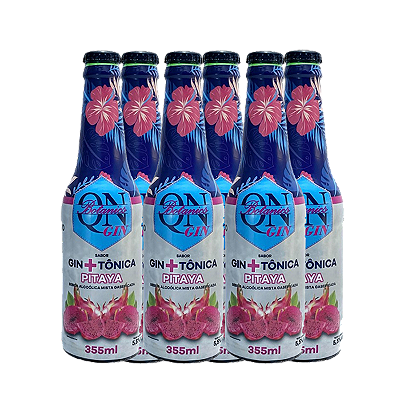 Gin Tonica Pitaya 6un - 355ml/un