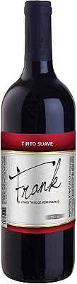 Vinho Tinto Suave Tradicional 750ml - Vinhos Frank