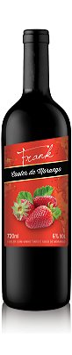 Cooler de Morango 750ml - Vinhos Frank