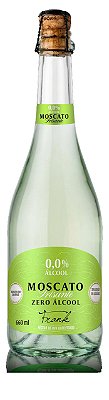 Vinho Frisante Moscato Zero Álcool 660ml - Vinhos Frank