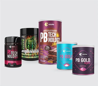 COMBO PB TECHNOLOGY + PB GOLD + INTENSE FURY