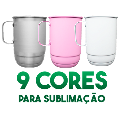 Caneca de alumínio para Sublimação 850ml