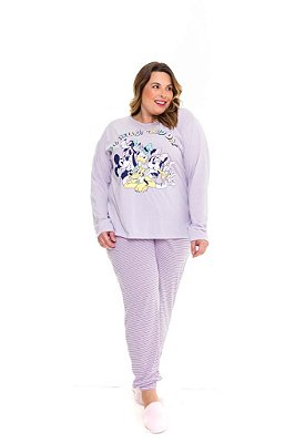 Pijama Plus Sizes Turma Do Mickey