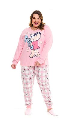 Pijama Da Mônica Plus Sizes