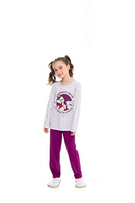 Pijama Infantil Turma da  Mônica no Acampamento