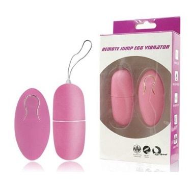 Intimate – Remote Jump Egg Vibrator – Pink