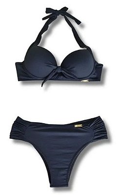 CONJUNTO TOP ESTRUTURADO CALCINHA TANGA