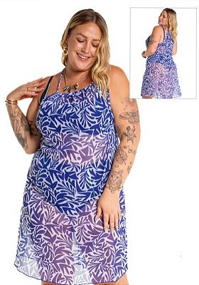 SAÍDA DE PRAIA VESTIDO SEM MANGA