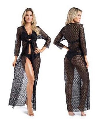 saída de praia de renda longa