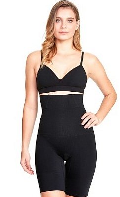 Bermuda Abdominal Com Mini Barbatanas