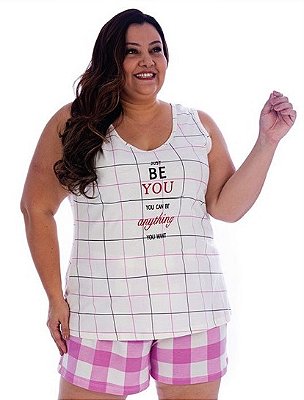 SHORTS DOLL REGATA COMPOSê ALGODÃO