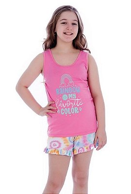 SHORTS DOLL REGATA VISCOLYCRA TIE DYE INFANTIL