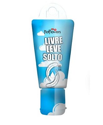 LIVRE LEVE SOLTO- Gel que aumenta a sensibilidade e provoca uma suave sensação de refrescância