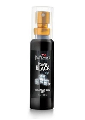 POWER BLACK ICE SPRAY- Especifico para garantir um halito fresco e agradável.