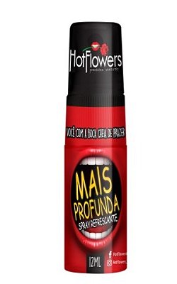 MAIS PROFUNDA- Spray refrescante para sexo oral.